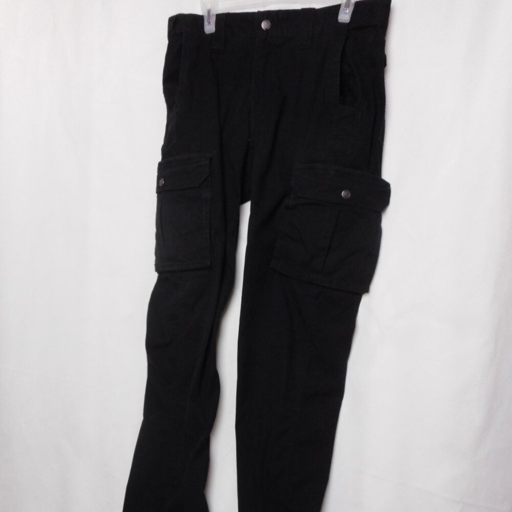 Tru-Spec 24-7 Original Tactical Cargo Pants Ripstop Concealed Carry Black 32x32